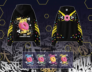 Diseño de Camiseta por potoko para The Hive Donut Hut | Diseño: #34461641