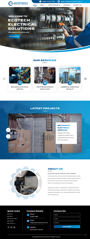 Web Design by pb for this project | Design: #34413139