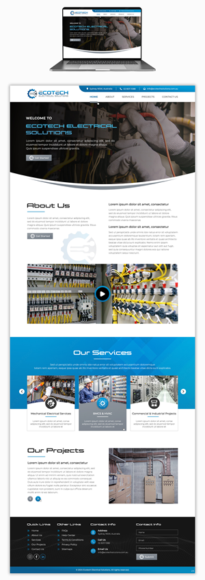 Web Design by pb for this project | Design: #34413164