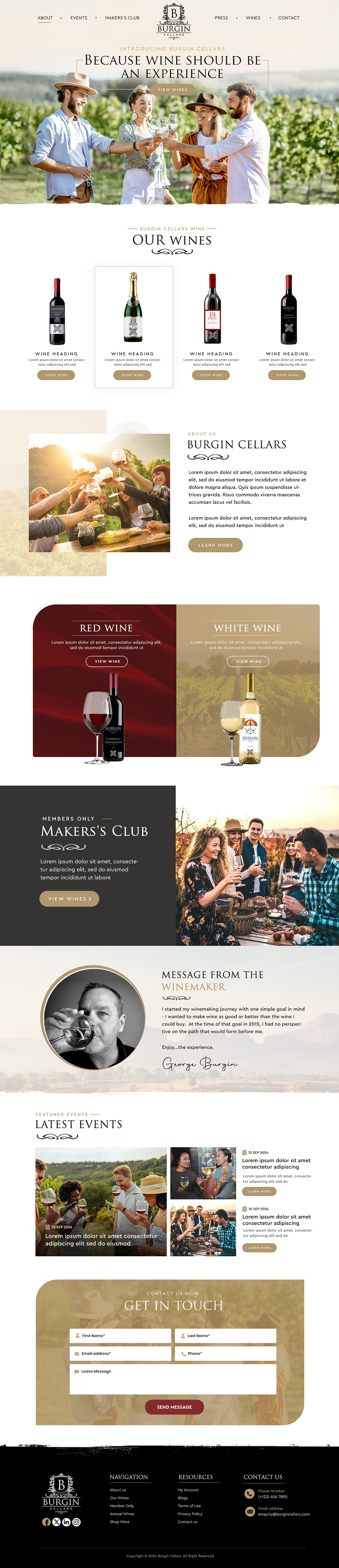 Wix Design by Blue Sparrow for this project | Design #34426982