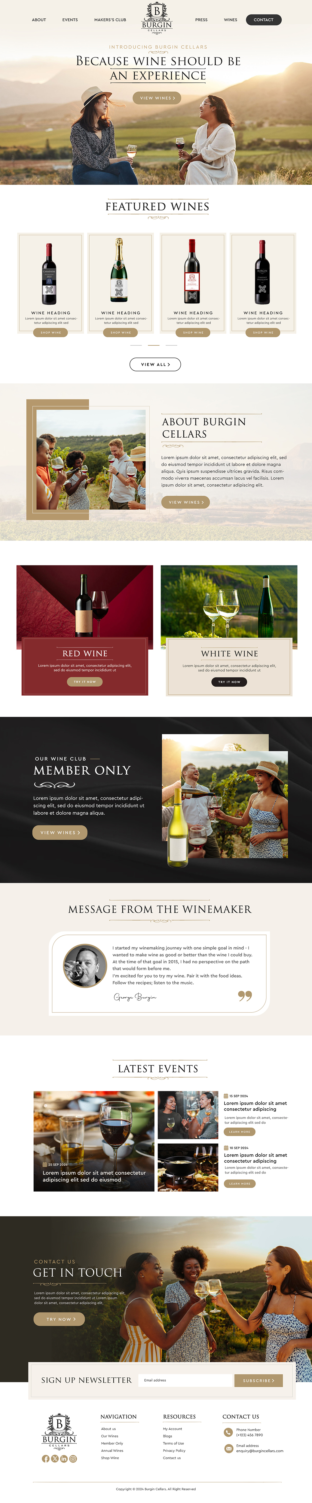 Wix Design by Blue Sparrow for this project | Design #34426989