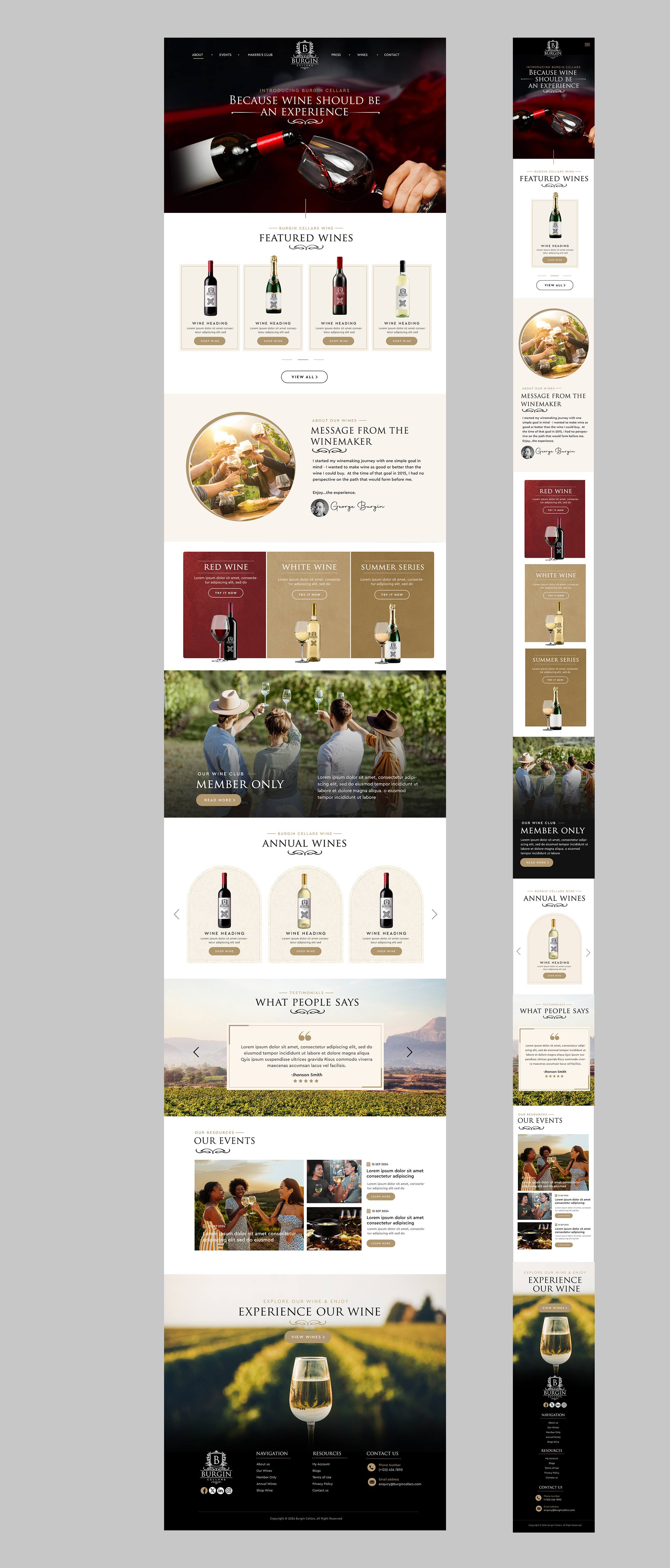 Wix Design by Blue Sparrow for this project | Design #34469238