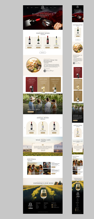 Wix Design by Blue Sparrow for this project | Design: #34469238