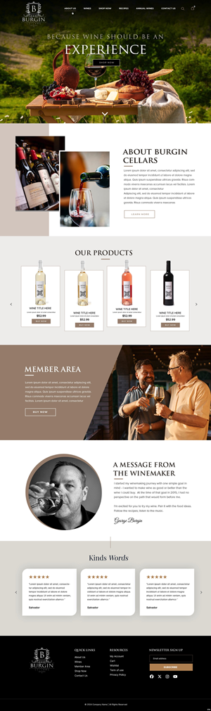 Wix Design by pb for this project | Design: #34422350