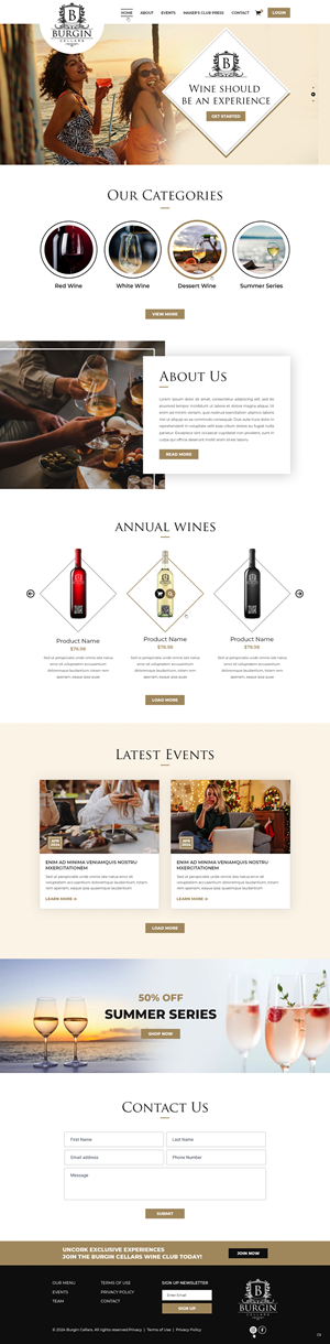 Wix Design by pb for this project | Design: #34427303