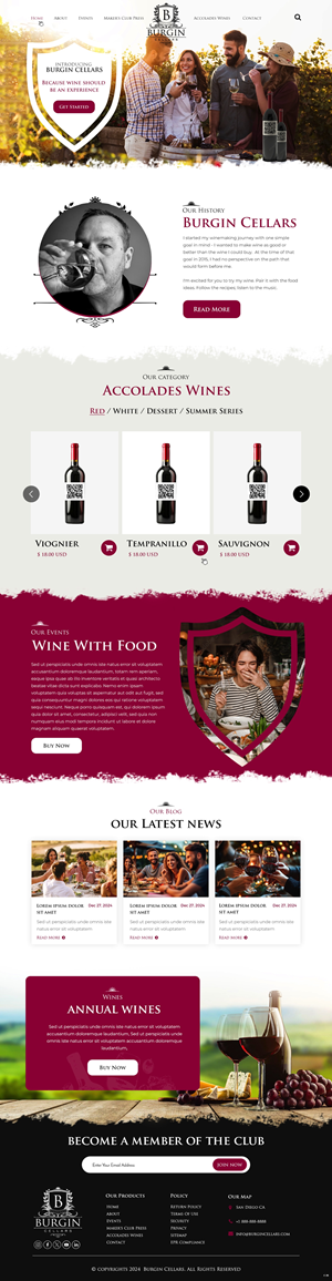Wix Design by pb for this project | Design: #34427304