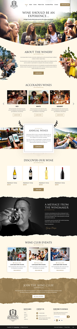 Wix Design by pb for this project | Design: #34427307
