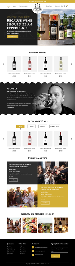 Wix Design by pb for this project | Design: #34427308