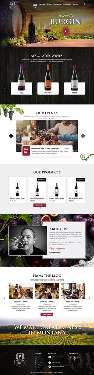 Wix Design by pb for this project | Design: #34427309
