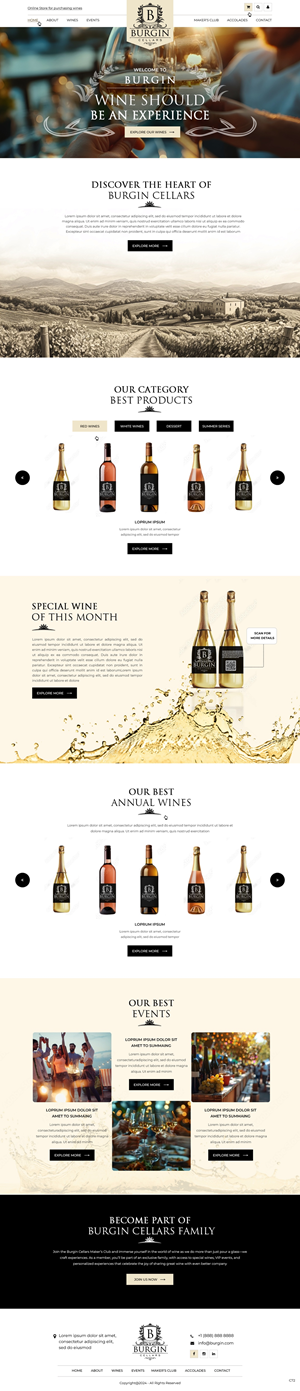 Wix Design by pb for this project | Design: #34427318