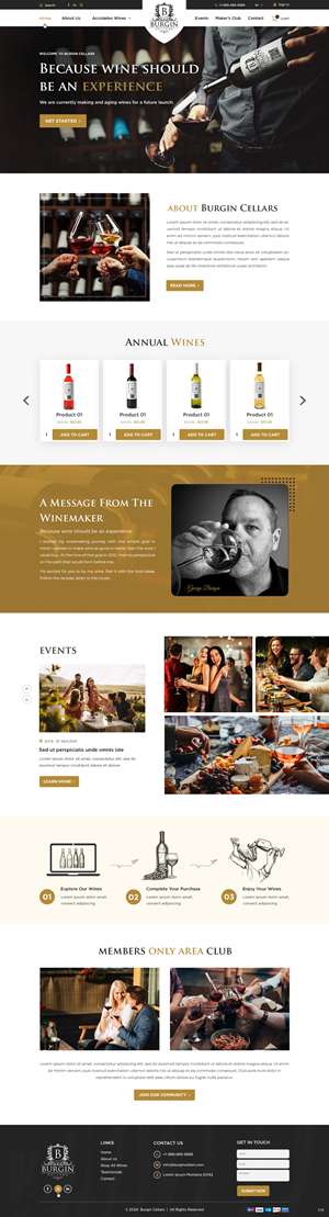 Wix Design by pb for this project | Design: #34427319