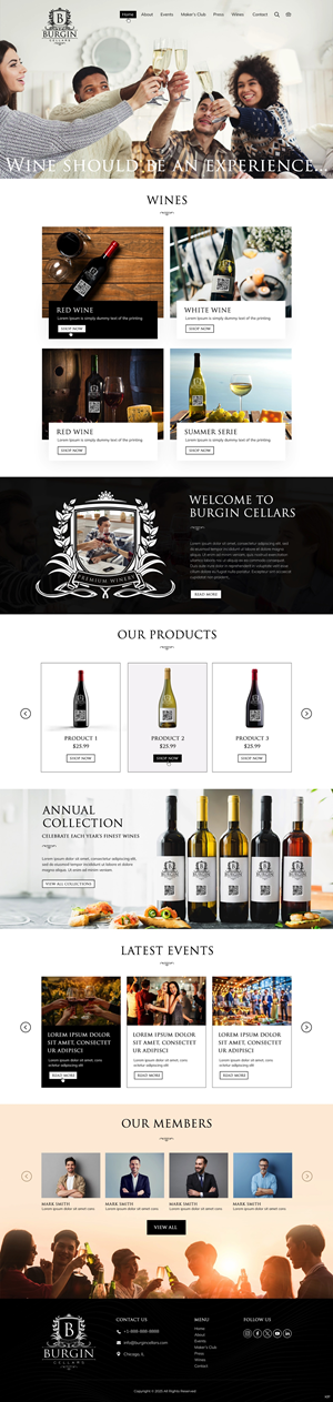 Wix Design by pb for this project | Design: #34427324