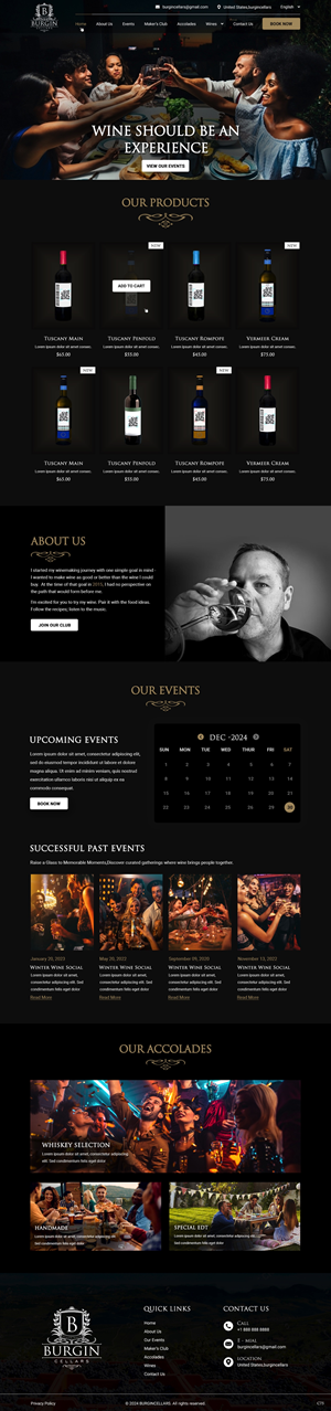 Wix Design by pb for this project | Design: #34427325