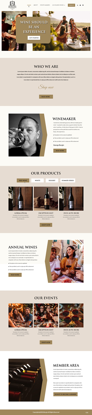 Wix Design by pb for this project | Design: #34432843