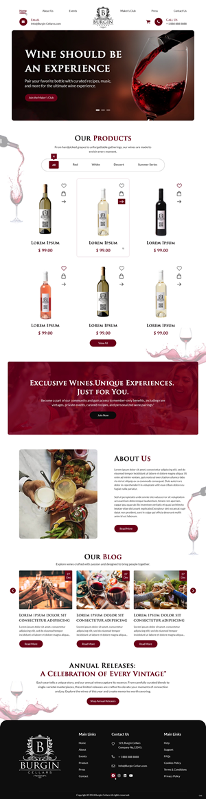 Wix Design by pb for this project | Design: #34432844
