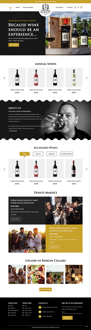 Wix Design by pb for this project | Design: #34432845