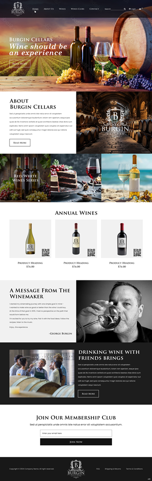 Wix Design by pb for this project | Design: #34432847