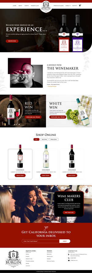 Wix Design by rightway for this project | Design: #34452906