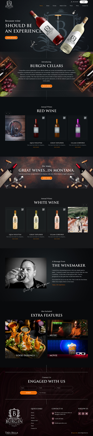 Wix Design by sai.designer87