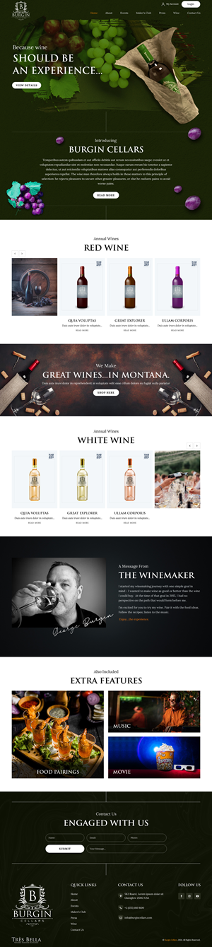 Wix Design by sai.designer87 for this project | Design: #34426776