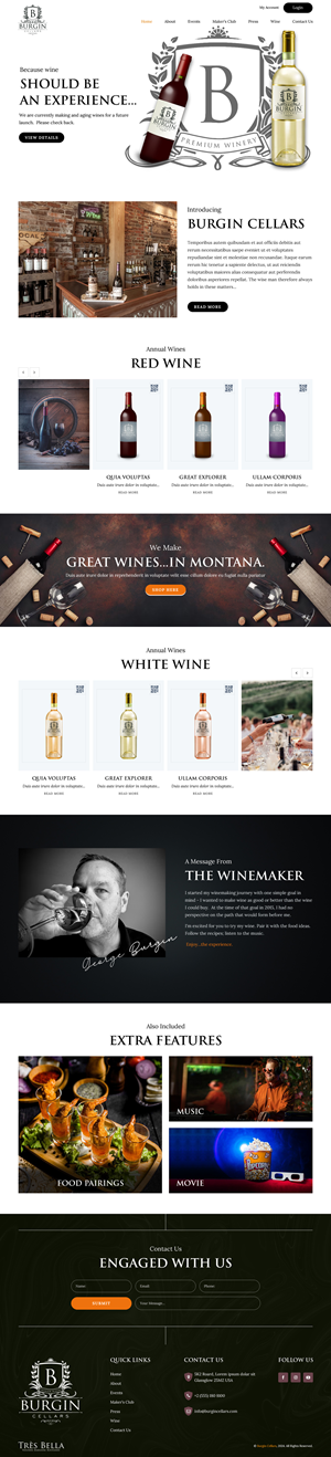 Wix Design by sai.designer87 for this project | Design: #34426777
