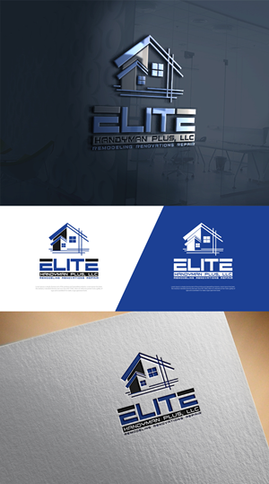 Regional home repair business needs logo design and business card.