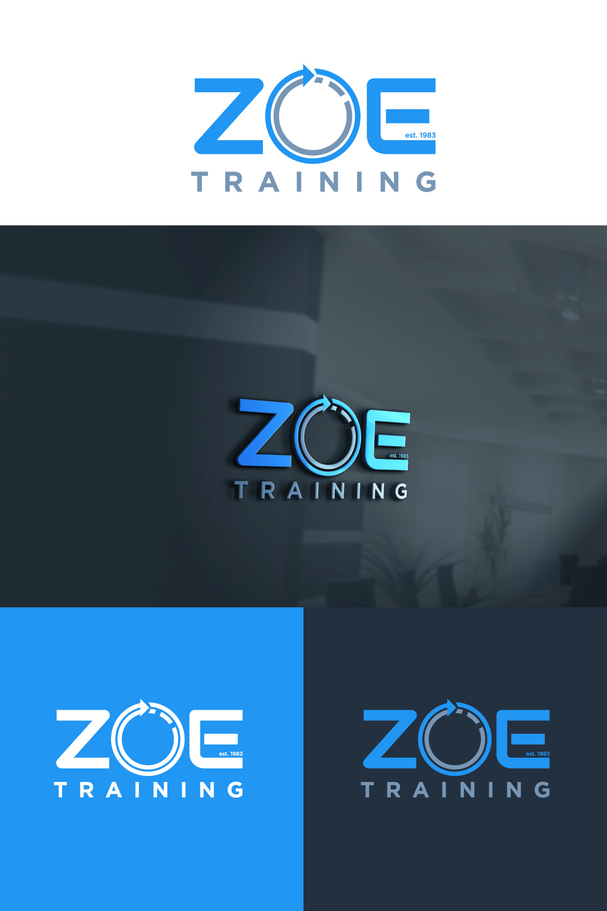 Logo Design by Sergio Coelho for Zoe Training and Consulting | Design #34427824