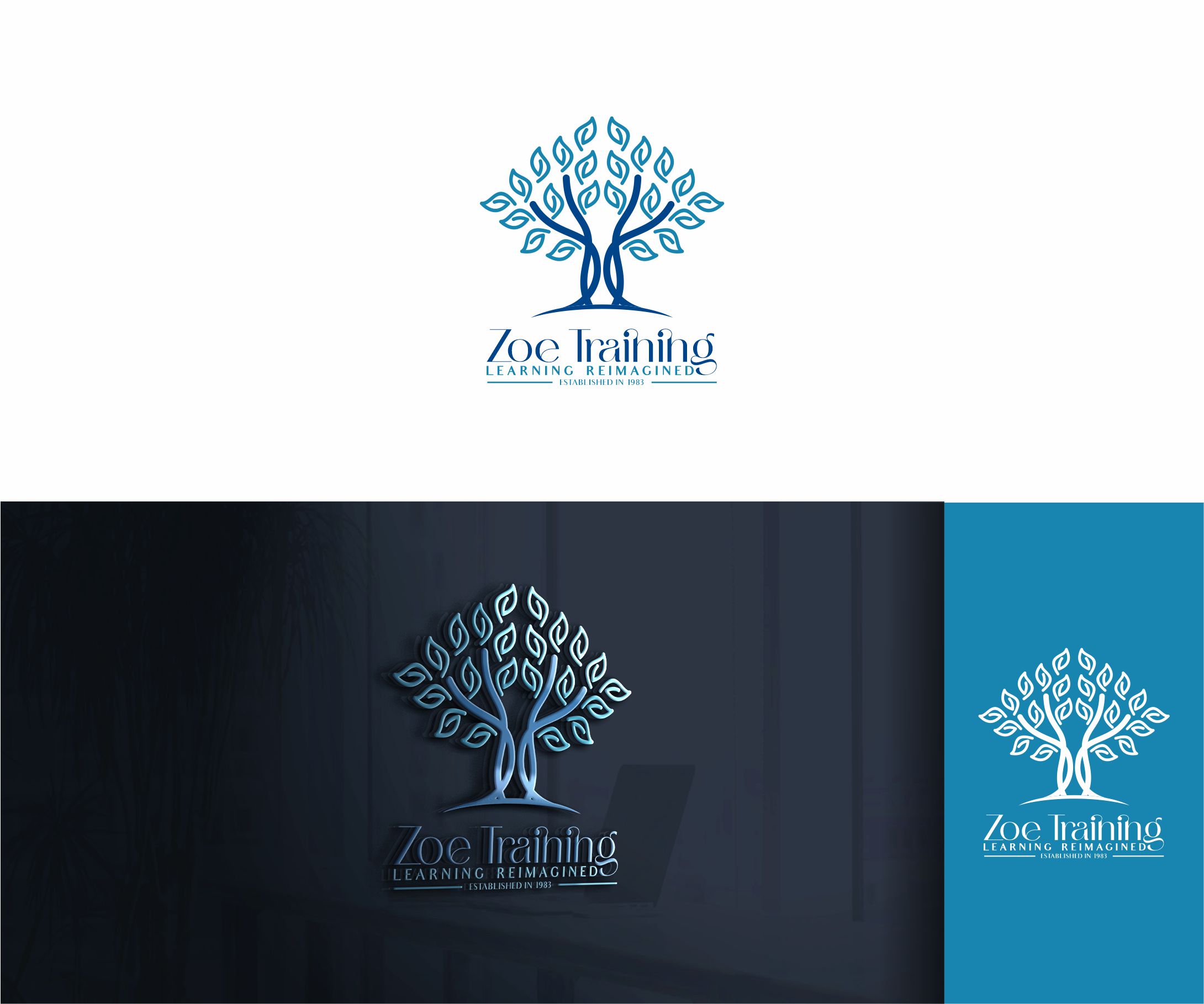 Logo Design by alkaline for Zoe Training and Consulting | Design #34435967