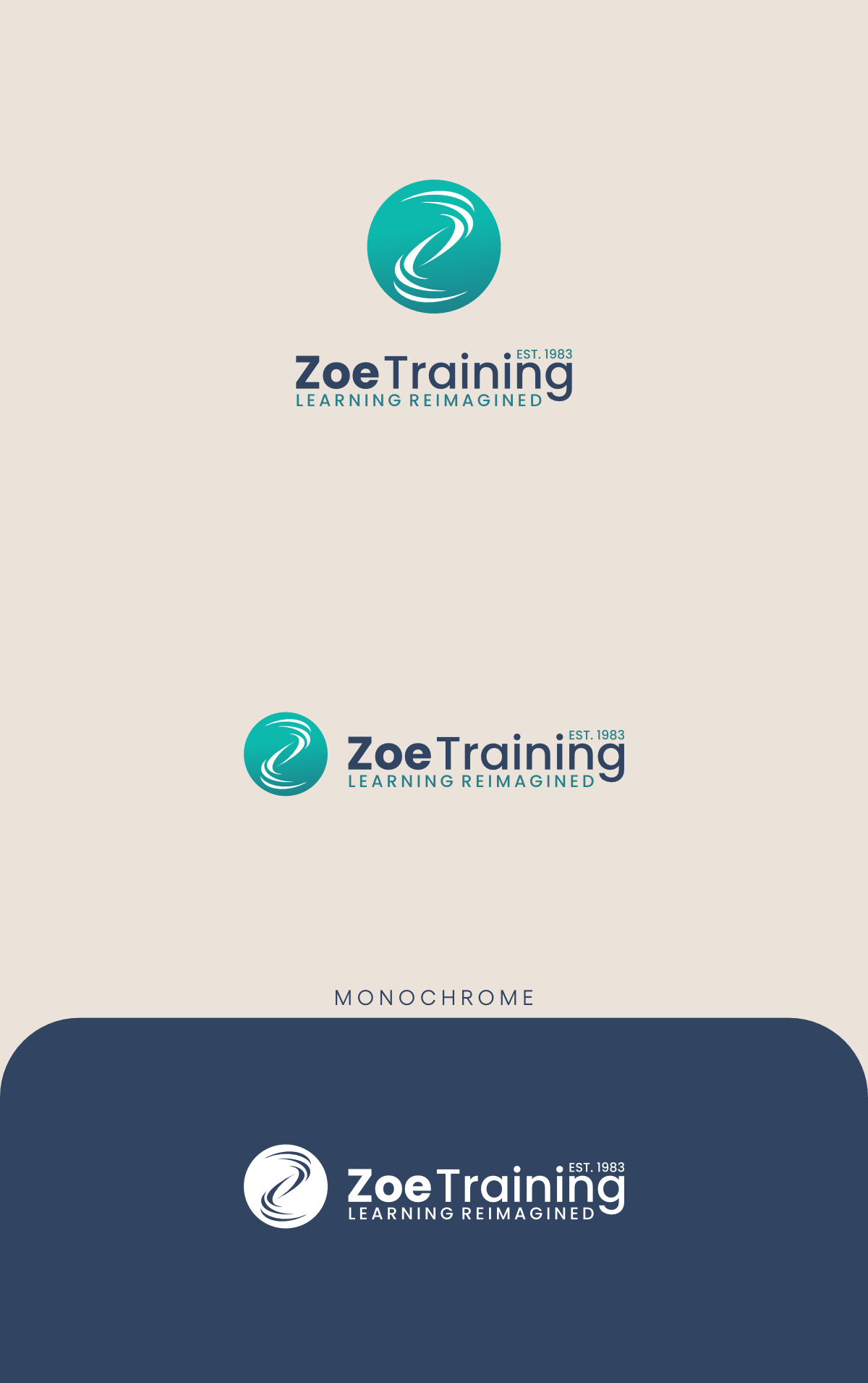 Logo Design by .tau. for Zoe Training and Consulting | Design #34432577