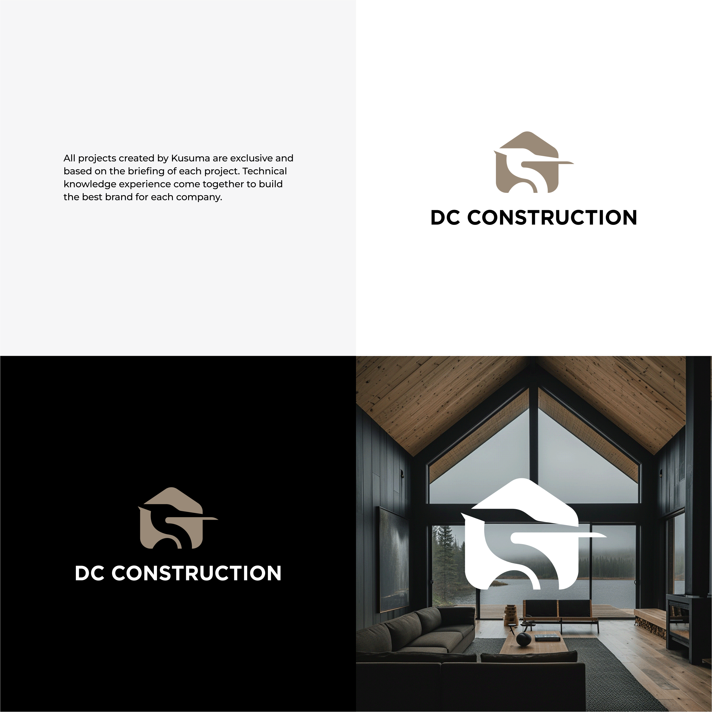Diseño de Logo por Kusuma Studio para Daigle real estate investments LLC  | Diseño #34440489