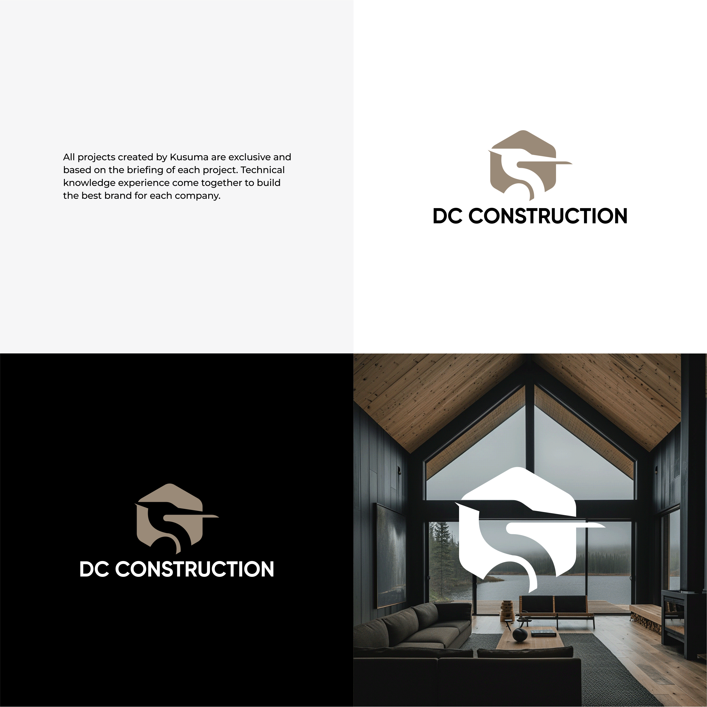 Diseño de Logo por Kusuma Studio para Daigle real estate investments LLC  | Diseño #34440524