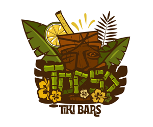 Diseño de Logo por Idesign estudio para Top 50 Tiki Bars | Diseño: #34439704