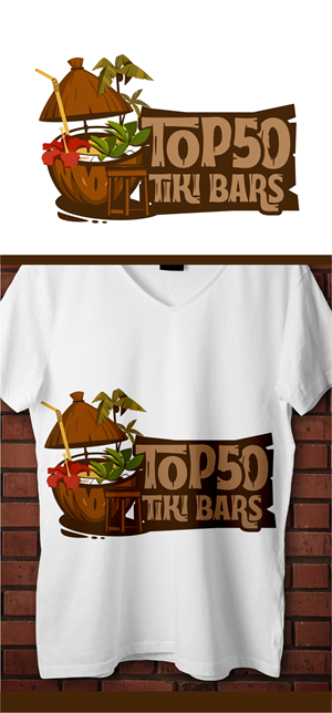 Diseño de Logo por Idesign estudio para Top 50 Tiki Bars | Diseño: #34487723