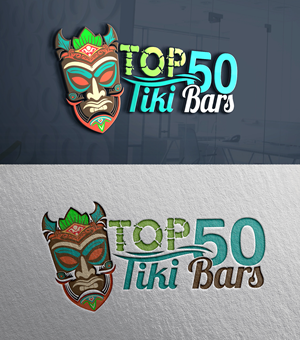 Logo Design by 24ksunny for Top 50 Tiki Bars | Design: #34429488
