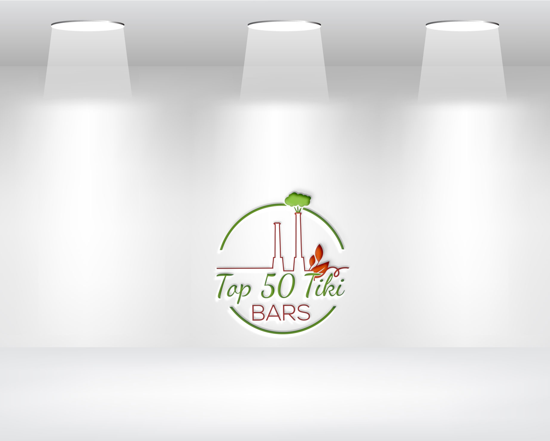 Logo Design by Daniel Khan for Top 50 Tiki Bars | Design #34429009