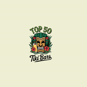 Diseño de Logo por Shariqology para Top 50 Tiki Bars | Diseño: #34463082