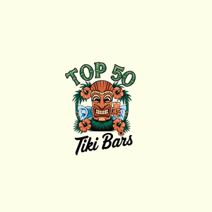 Diseño de Logo por Shariqology para Top 50 Tiki Bars | Diseño: #34463132