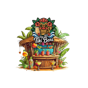 Diseño de Logo por Shariqology para Top 50 Tiki Bars | Diseño: #34591168