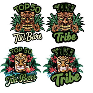 Diseño de Logo por Shariqology para Top 50 Tiki Bars | Diseño: #34629013