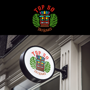 Logo Design by anemidesign for Top 50 Tiki Bars | Design: #34462620