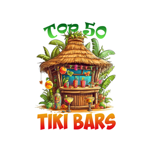Diseño de Logo por anemidesign para Top 50 Tiki Bars | Diseño: #34571709