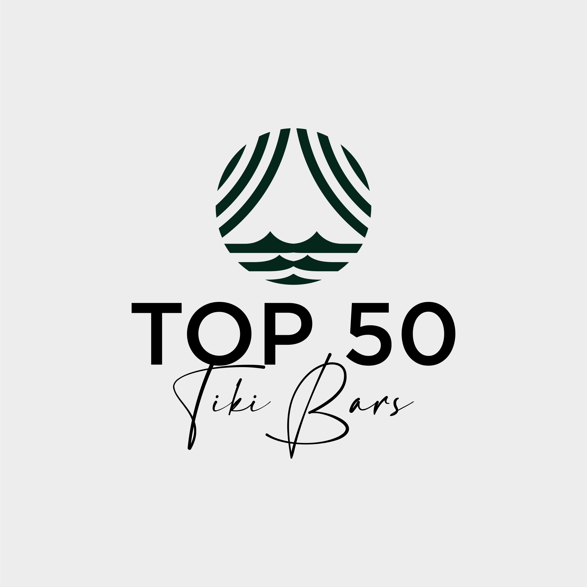 Logo Design by kalongg langgeng jaya for Top 50 Tiki Bars | Design #34428504