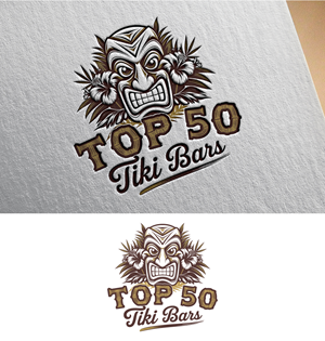 Diseño de Logo por bute para Top 50 Tiki Bars | Diseño: #34436773