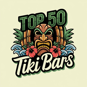 Logo Design by bute for Top 50 Tiki Bars | Design #34465102