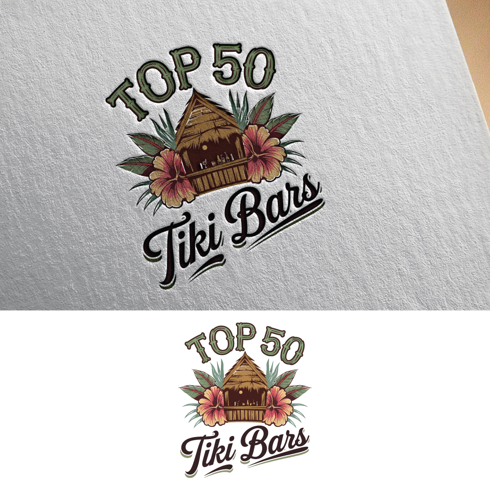 Design de Logo par bute pour Top 50 Tiki Bars | Design #34465103