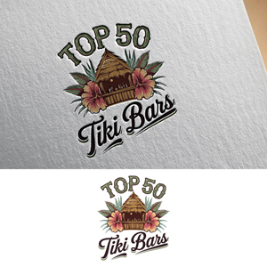 Diseño de Logo por bute para Top 50 Tiki Bars | Diseño: #34465103