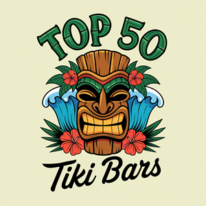 Diseño de Logo por bute para Top 50 Tiki Bars | Diseño: #34465104