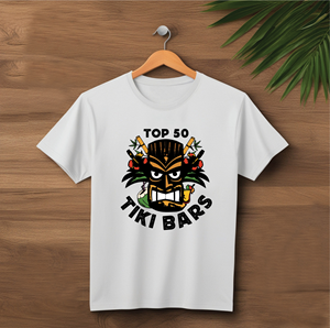 Logo Design by bethmage janaka for Top 50 Tiki Bars | Design: #34465511