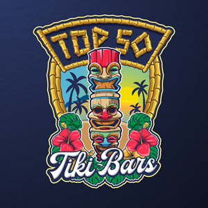 Logo Design by Sobisss for Top 50 Tiki Bars | Design: #34465825