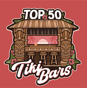 Design de Logo par Cody Rostron pour Top 50 Tiki Bars | Design #34462542